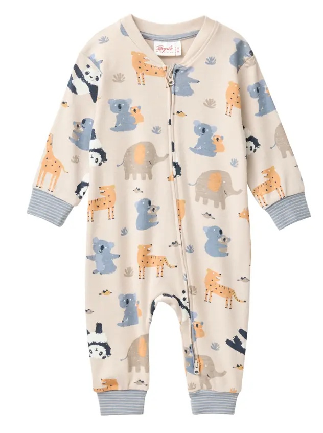 Baby Pyjama mit Zipp, PWO