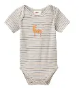 Baby Short Sleeve Bodysuit, PWO