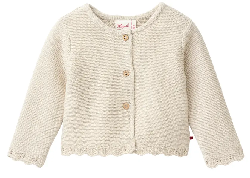 Knitted baby jacket, PWO