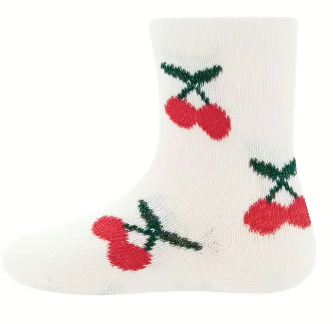 Baby socks with motif "Cherries", Ewers