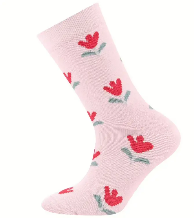Socks with motif "Flowers", Ewers
