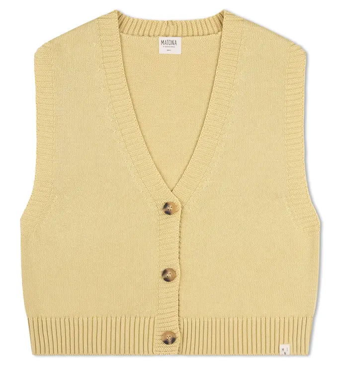 Gilet en maille, Matona