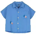 Leichtes Baumwollhemd "Star Embroidery", LötieKids