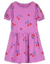 Bloused Sleeve Dress "Cherries", Lötiekids