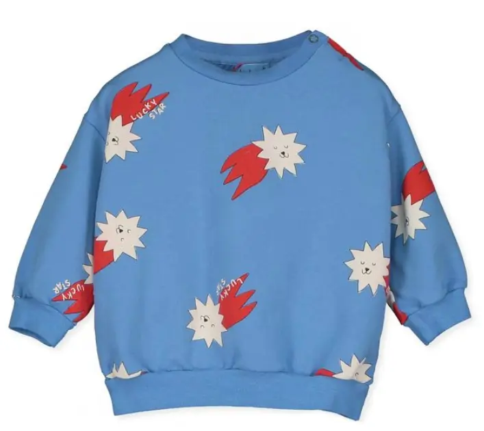 Baby Sweatshirt "Red Stars", LötieKids