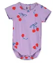 Baby short-sleeved body "Cherries", LötieKids