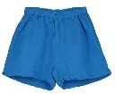 Gewebtes Leinen-Bermuda "Cherries Embroidery", LötieKids