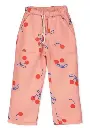 Pantalon sergé à poches, coupe large "Cherries", LötieKids
