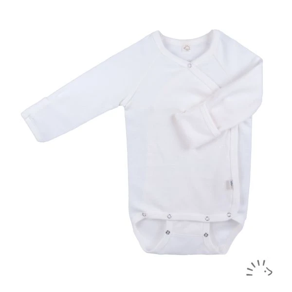 Wickelbody , 100% Baumwolle , Popolini