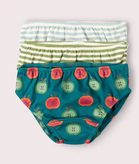 Lot de 3 slips "Apple", LGR