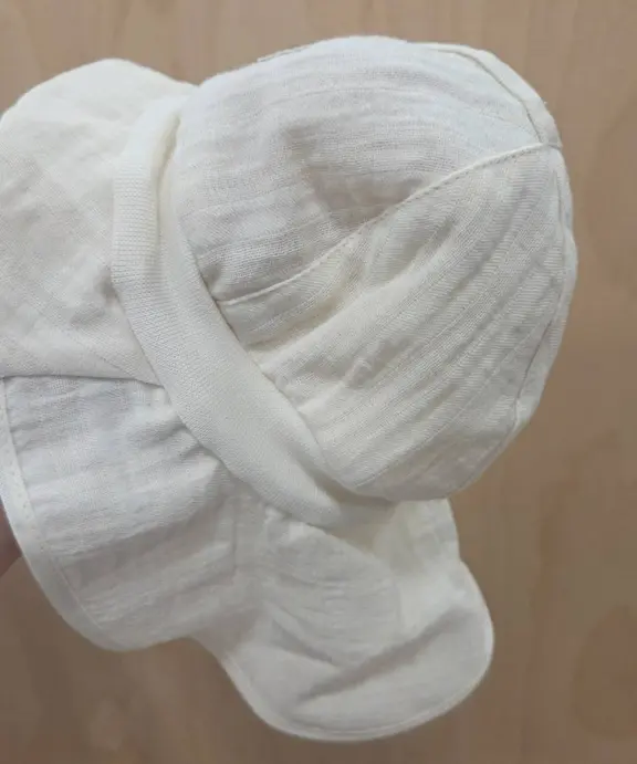 Chapeau de soleil pompier avec corde en mousseline, PICKAPOOH