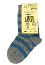 Chaussettes bébé rayées en coton, Grödo