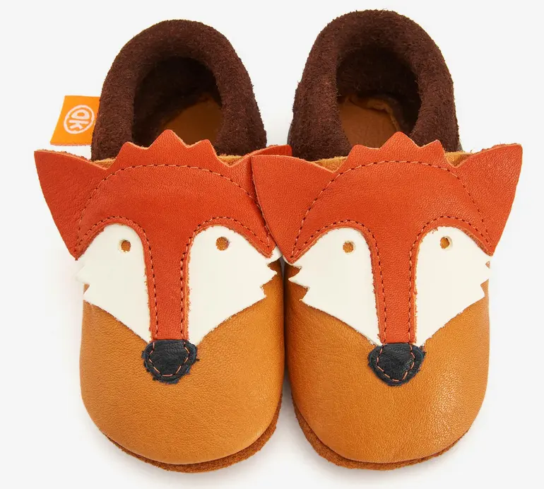 Chaussures pieds nus "Amigo-Renard", Orangenkinder