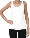 Tanktop 100% Baumwolle, Albero-Natur
