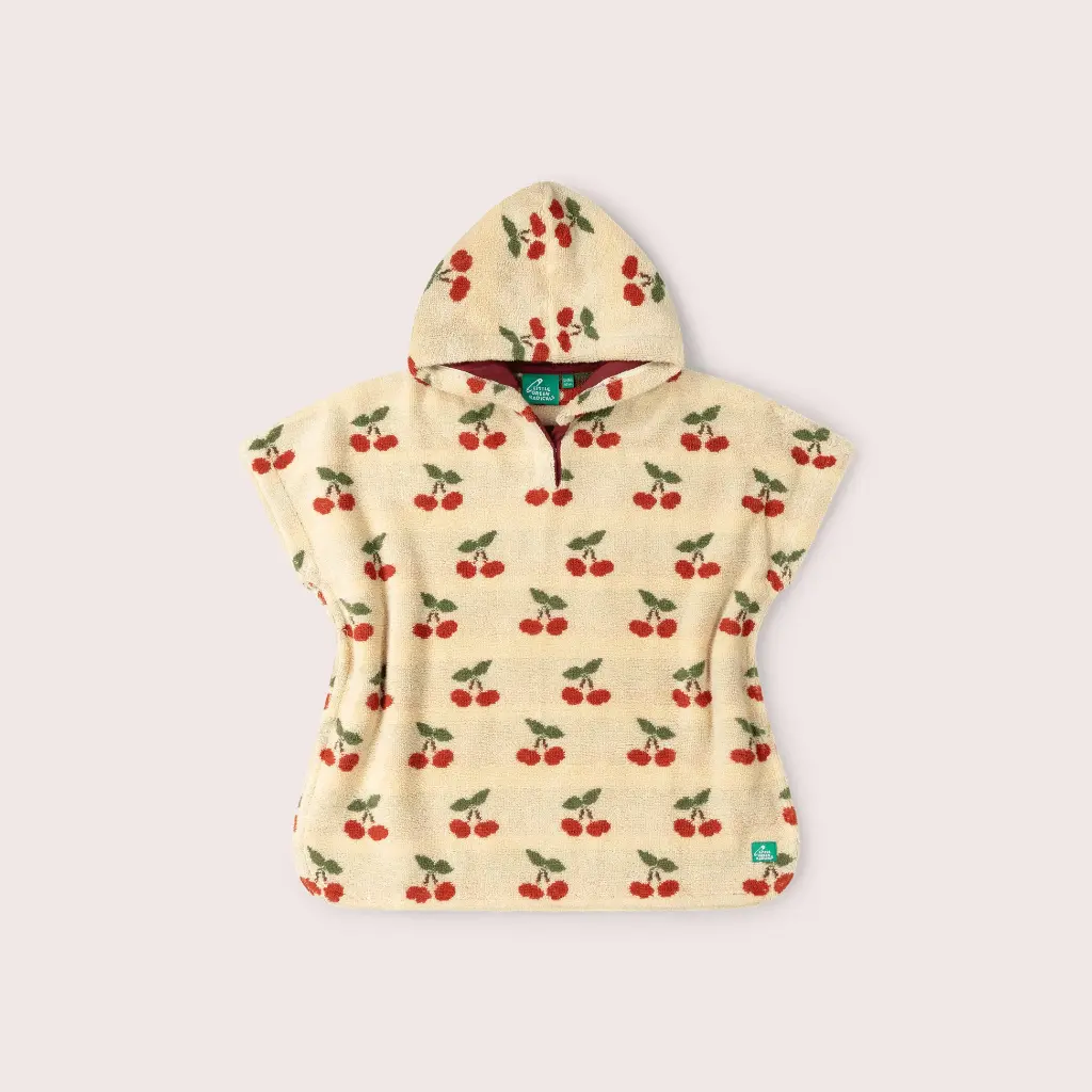  Baby-Handtuchponcho "Little Cherries", LGR 