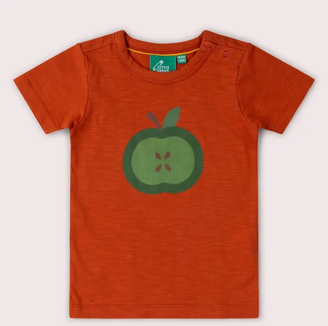 Kurzarm-T-Shirt "Apfel", LGR