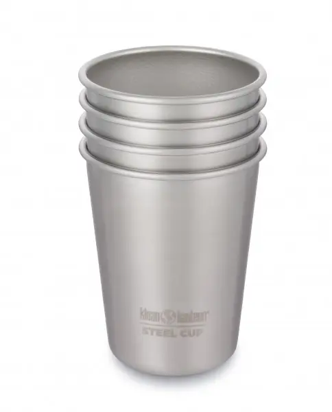 Edelstahl Trinkbecher Pint Cup 296ml 4er Set , Klean Kanteen 
