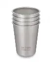 Edelstahl Trinkbecher Pint Cup 296ml 4er Set , Klean Kanteen 