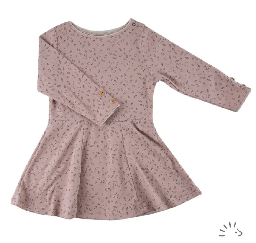Langarm-Kleid, Popolini