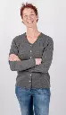 Damen-Cardigan 100%Wolle, Engel