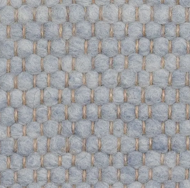 1.Part. Teppich Alpina uni 130x200 blautöne, A.H.T. (LNSH)