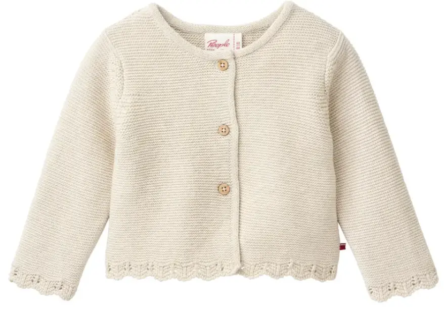 Strickjacke beige 50/56, PWO (LNSH)