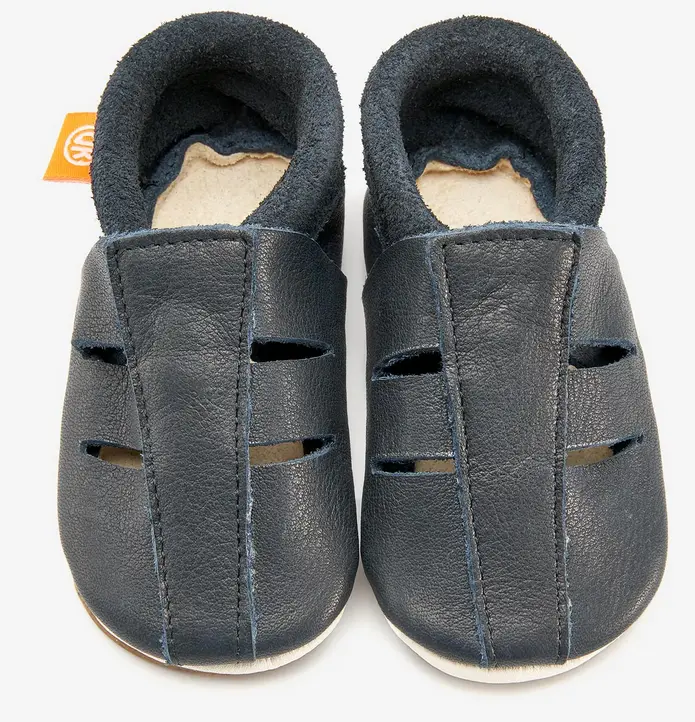 Barefoot sandal Amigo dark blue, Orangenkinder