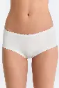 Women's slip pants with delicate lace, natural white, Albero-Natural