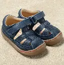 Children's sandals "Verano Blue" made of natural leather, Pololo