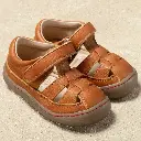 Children's sandals "Verano Brown" made of natural leather, Pololo