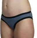 Slip mit Spitze Navy-Melange, Albero-Natur