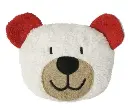 Coussin bouillotte "Teddy rouge" Efie