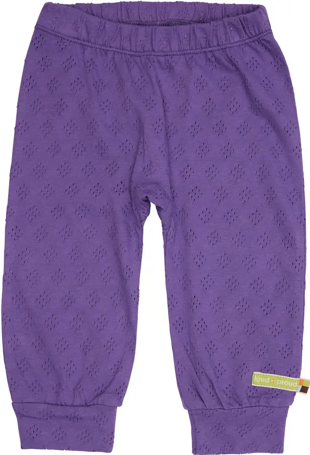 Baby Hose mit Lochmuster "Violet", Loud+Proud