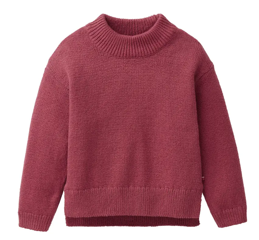Strick-Pullover mit Kragen, PWO