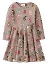 Langarm-Kleid "Katzen", PWO