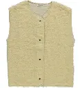 Weste "Sheep" ohne Arm, Poudre Organic