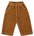 Pantalon "Coing" Velours Côtelé, Poudre Organic