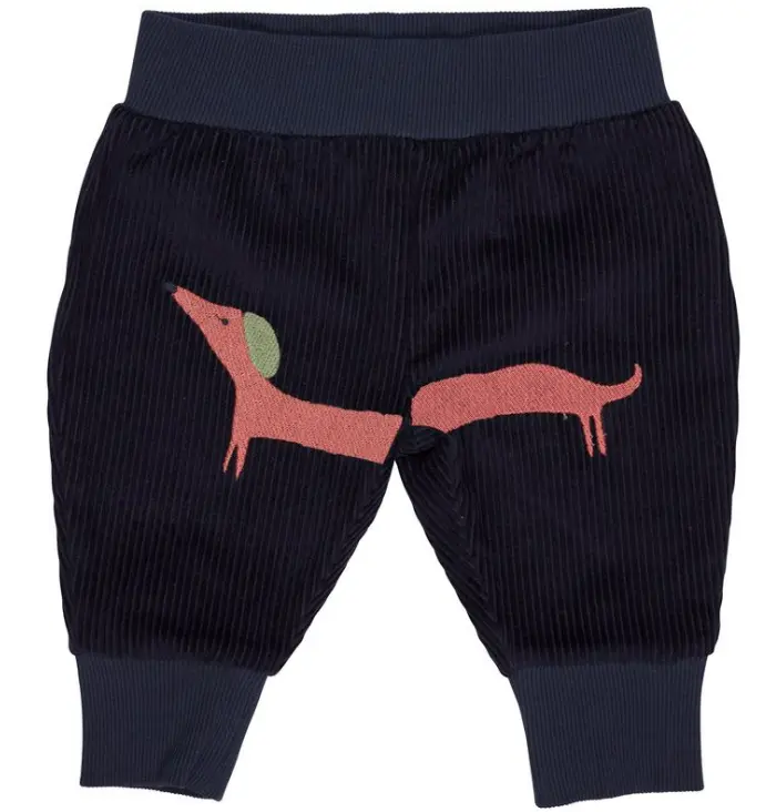 Pantalon bébé en velours côtelé, Pigeon organics