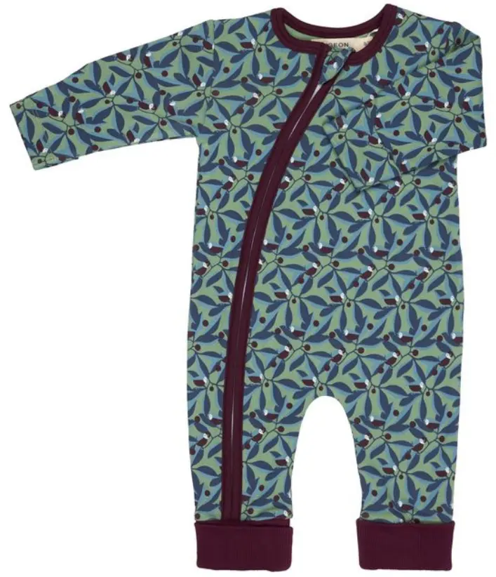 Pyjama à fermeture éclair, Pigeon