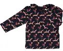 Bluse mit Kragen "Hund", Pigeon organics