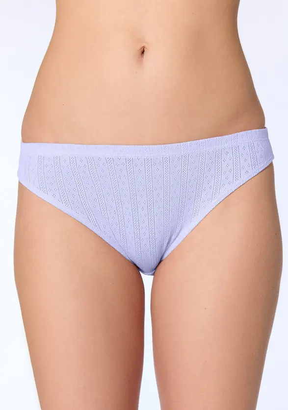 Damen Jacquard Slip, Albero Natur