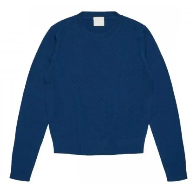 Long-sleeved sweater "deep indigo", FUB
