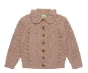 Strickjacke "Aran" aus Lammwolle, FUB