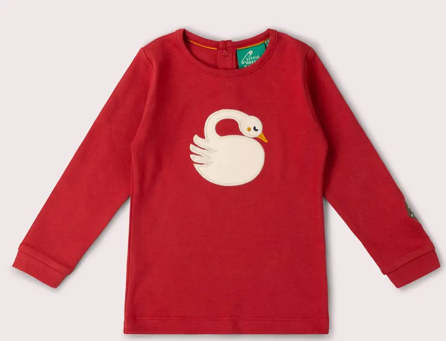 Langarm-shirt mit "Schwan", LGR