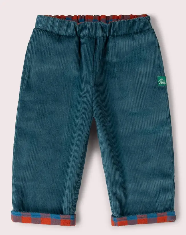 Pantalon en velours côtelé réversible, LGR