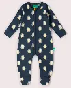 Pyjama mit Reißverschluss "Pinguin", LGR