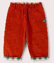 Pantalon bébé en velours côtelé réversible, LGR