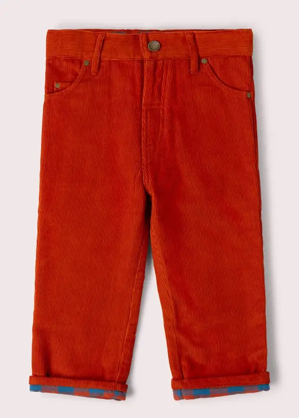 Pantalon en velours côtelé avec doublure, LGR