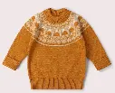 Baby Cozy wool sweater, LGR