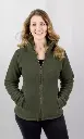 Veste polaire en laine femme, cintrée, Engel
